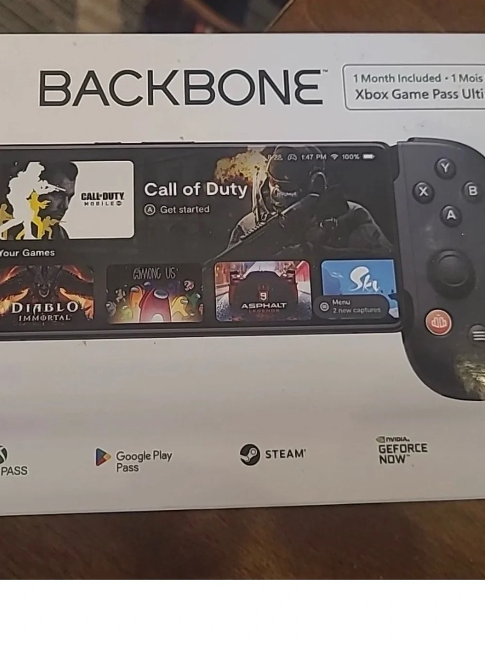 New Backbone Mobile Gaming Controller